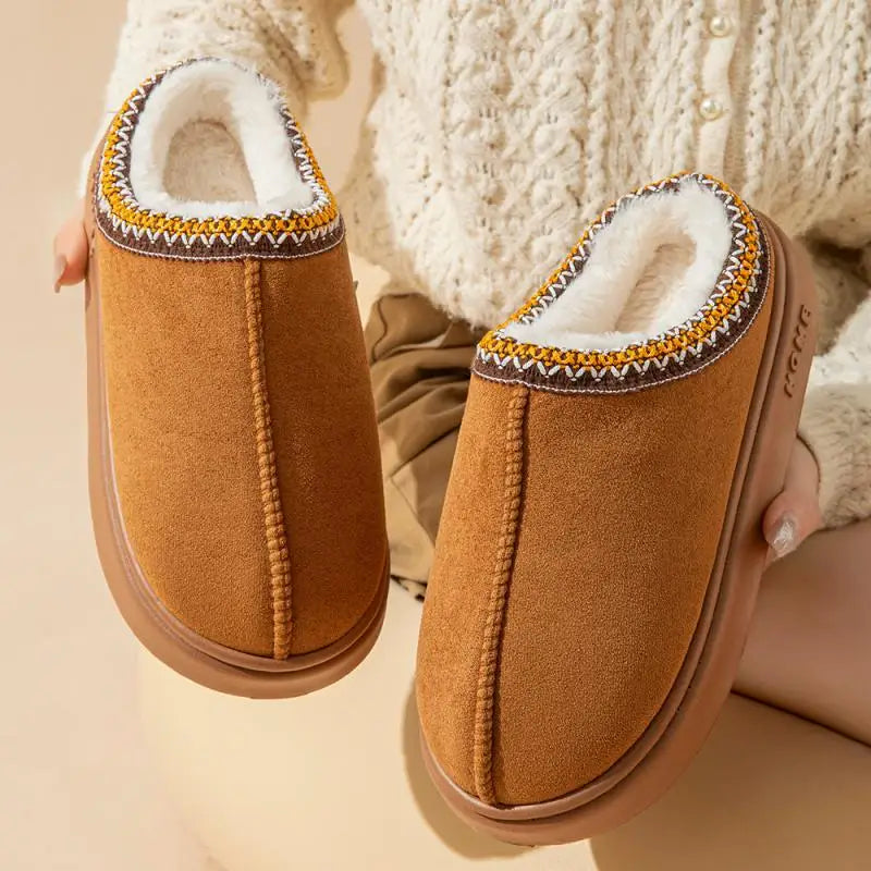 Dames Winter Slippers met Zachte Voering en Antislip Zool 7