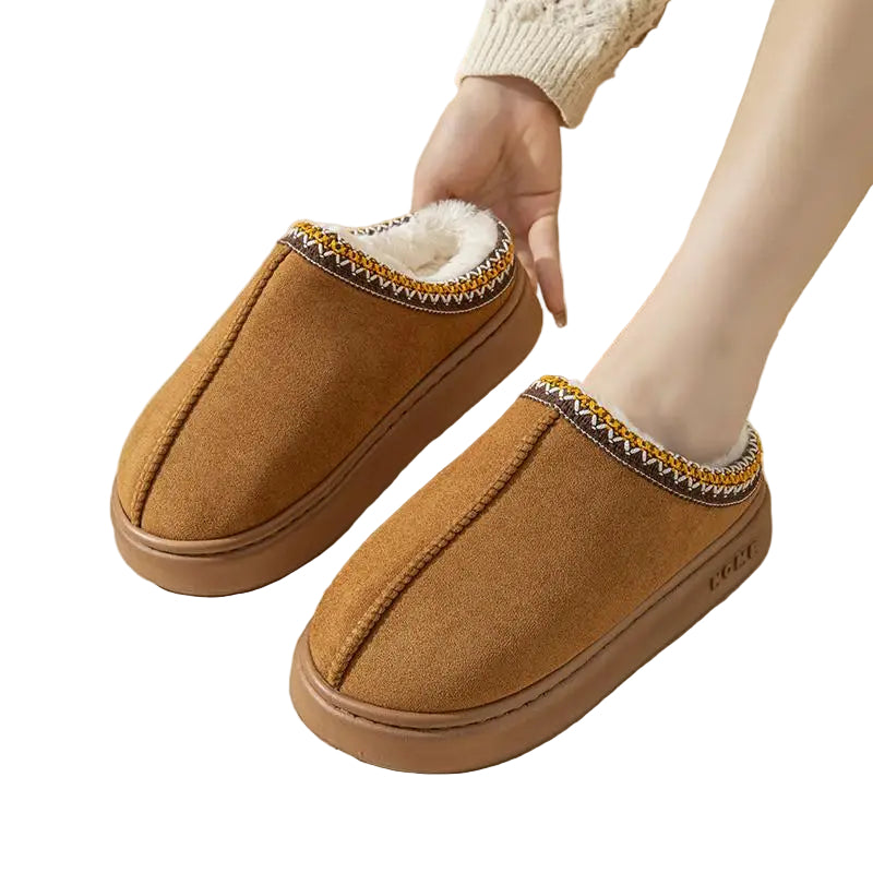 Dames Winter Slippers met Zachte Voering en Antislip Zool 8