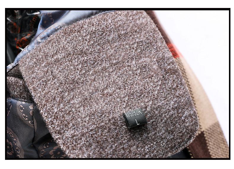 Dames Winterjas Lange Wollen Jas Met Afneembare Sjaal 6