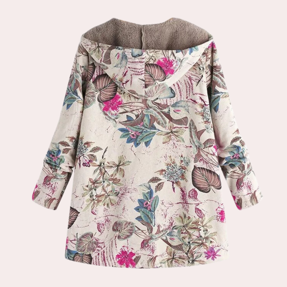 Dames Winterjas Met Zachte Voering en Moderne Stijl 1