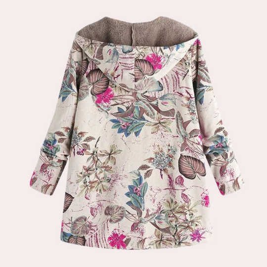 Dames Winterjas Met Zachte Voering en Moderne Stijl 1