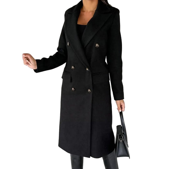 Dames Winterjas Scandinavische Stijl Met Comfortabele Pasvorm 0
