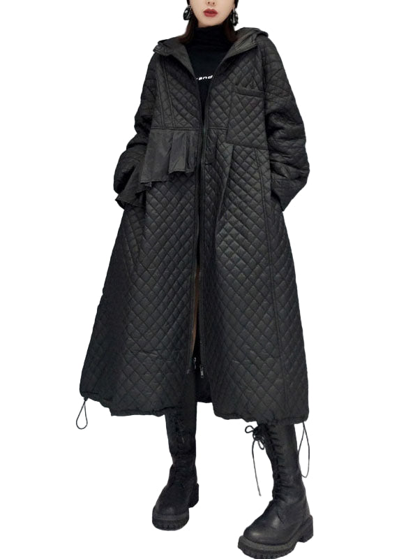 Dames Winterjas met Capuchon en Zakken 0