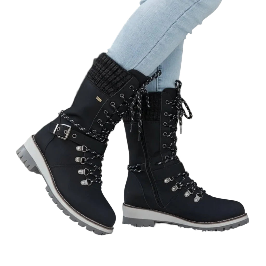 Dames Winterlaarzen Waterdicht met Thermische Voering 0