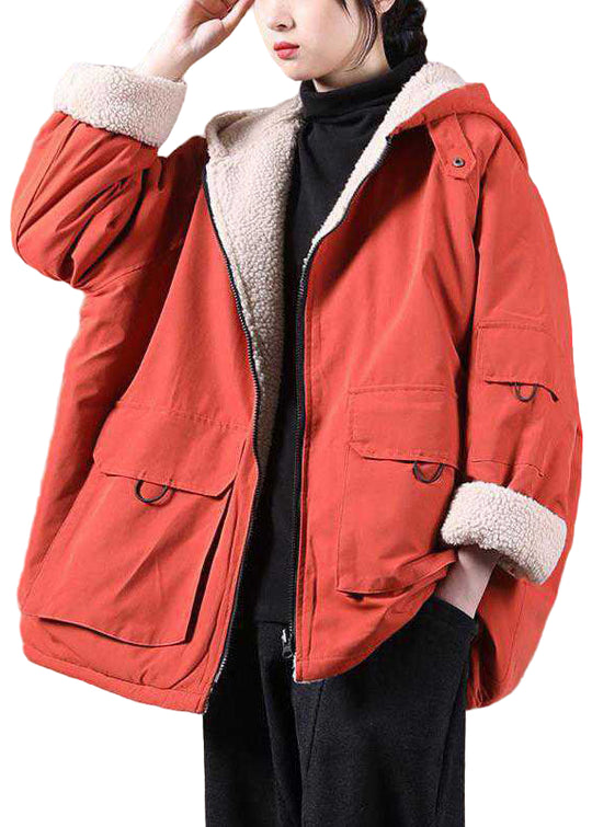 Dames Winterparka met Capuchon en Ritssluiting 0