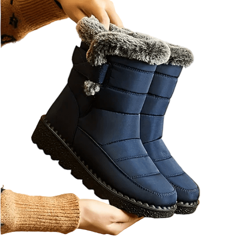 Dames Winterstiefels Waterdicht Met Antislip Zool 0