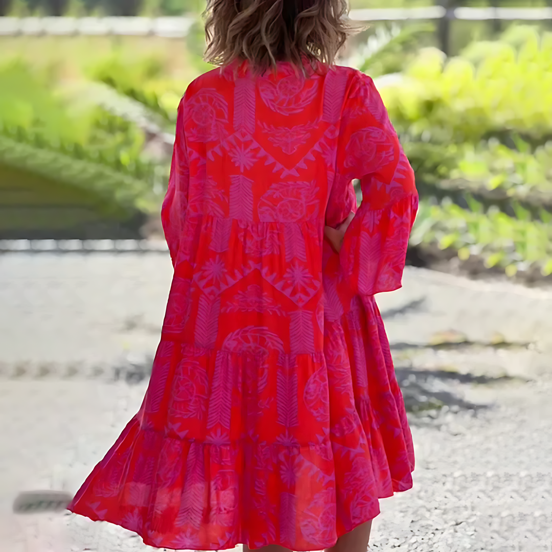 Dames Zomerjurk Casual Ademend en Licht Materiaal 2