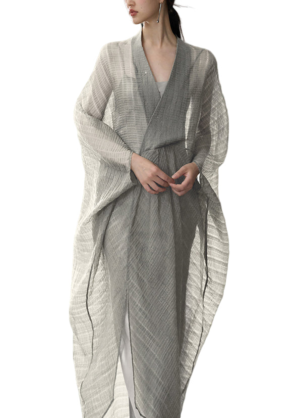 Dames Zomerjurk V-hals Patchworkstijl 0