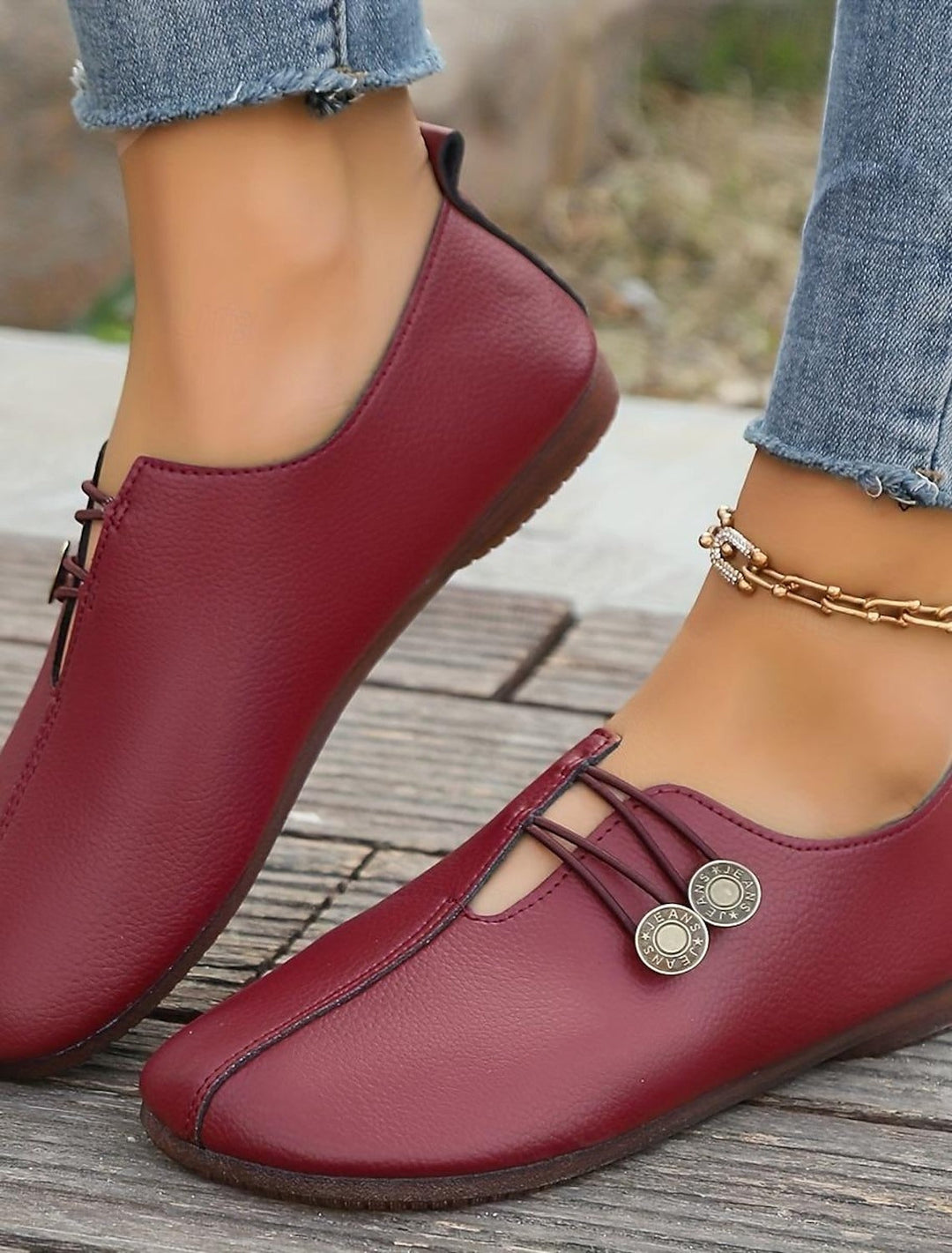 Dames Zwarte Loafers Casual Minimalistisch Lichtgewicht Met Strap 6