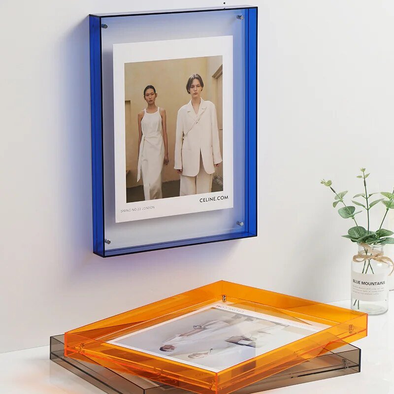 Decoratief Fotolijstje PrismFrame met Kleurrijke Randen 1