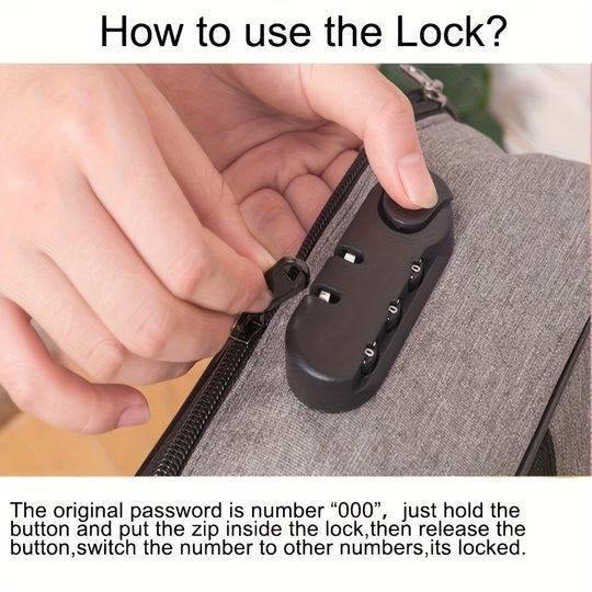 Documententas met Slot en Waterbestendig Ontwerp 5