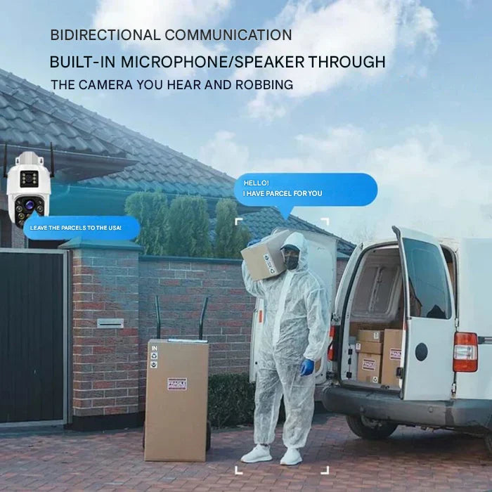 Draadloze Beveiligingscamera Buiten met Zonnepaneel en 4K Beeldkwaliteit 4