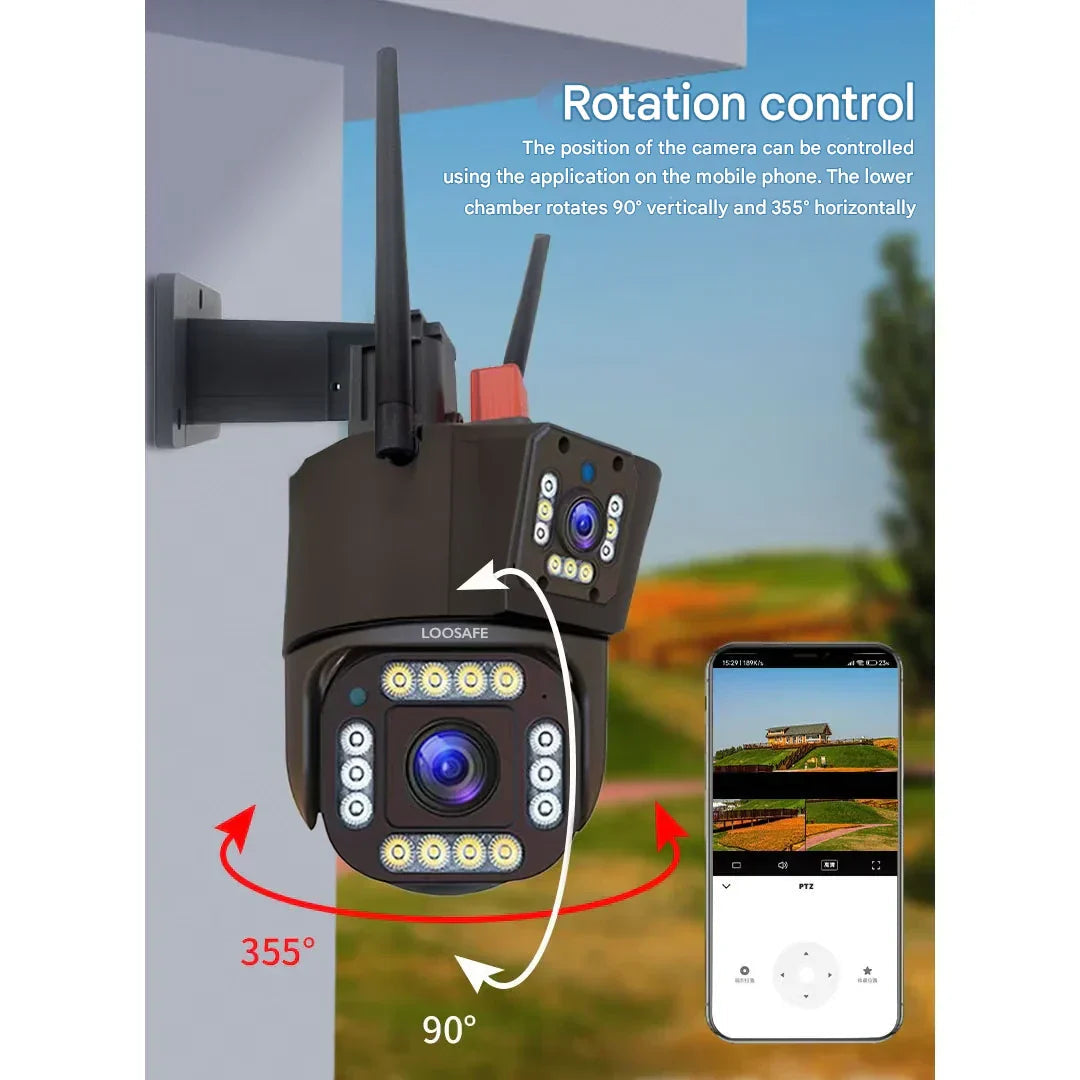 Draadloze Beveiligingscamera Buiten met Zonnepaneel en 4K Beeldkwaliteit 8