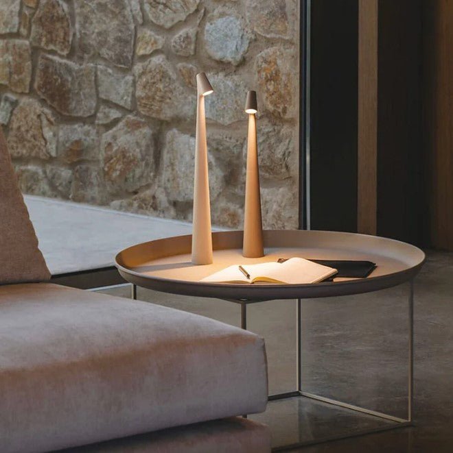 Draadloze Bureaulamp LED Minimalistisch Design Dimbaar Touchfunctie 3