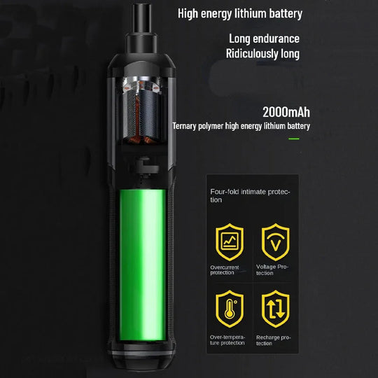 Draadloze Mini Schroevendraaier en Boorset Voor Thuisgebruik Compact en Lichtgewicht 1