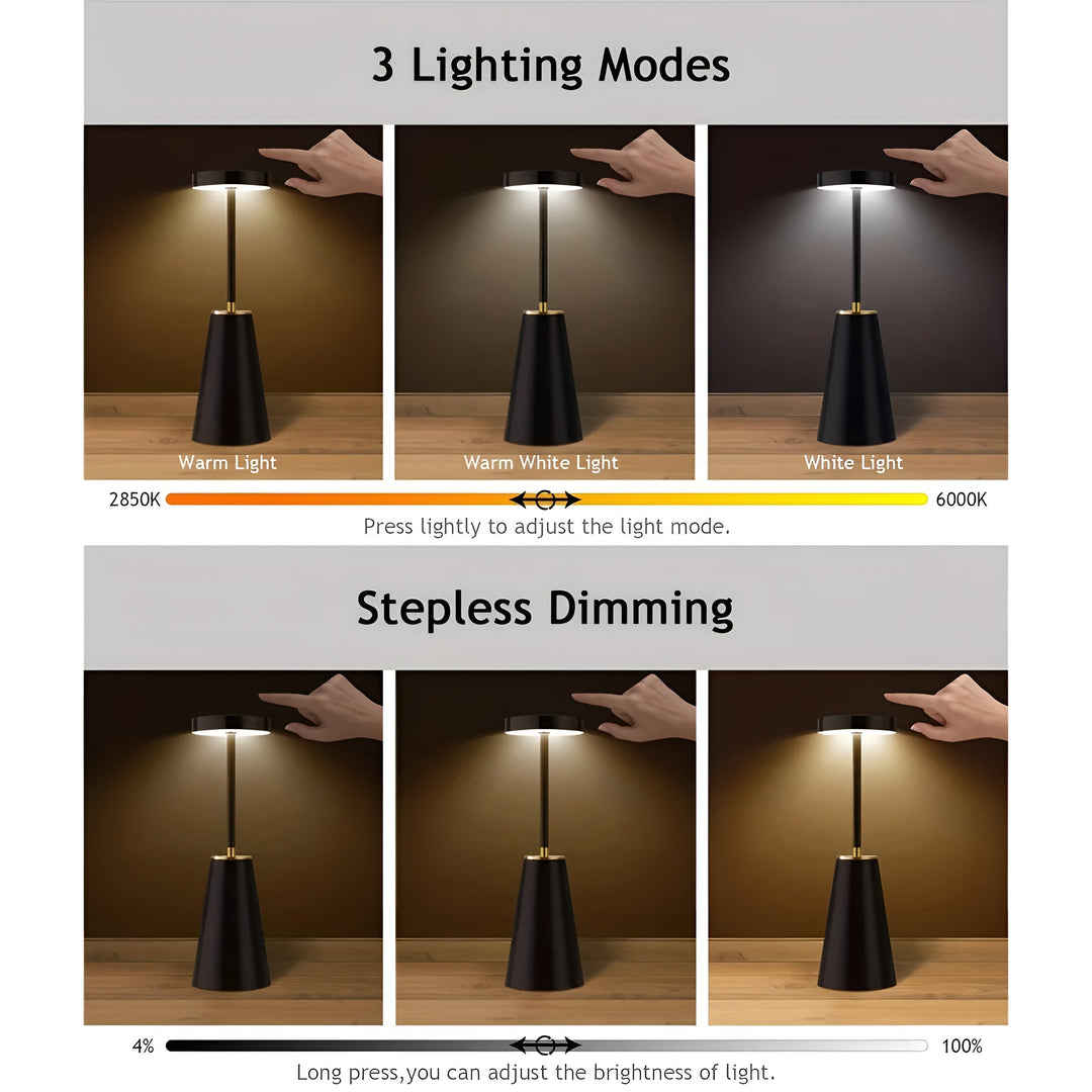 Draadloze Touchlamp Modern 1