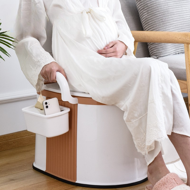 Draagbaar Toilet voor Volwassenen en Senioren met Ergonomisch Ontwerp 1