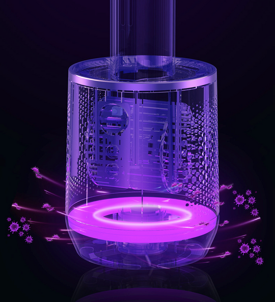 Draagbare 3-in-1 Luchtkoeler met Luchtreiniger en Oscillerende Ventilator 3