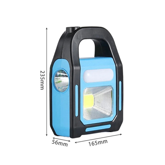 Draagbare Camping Lantaarn met Powerbank Functie voor Buitenactiviteiten