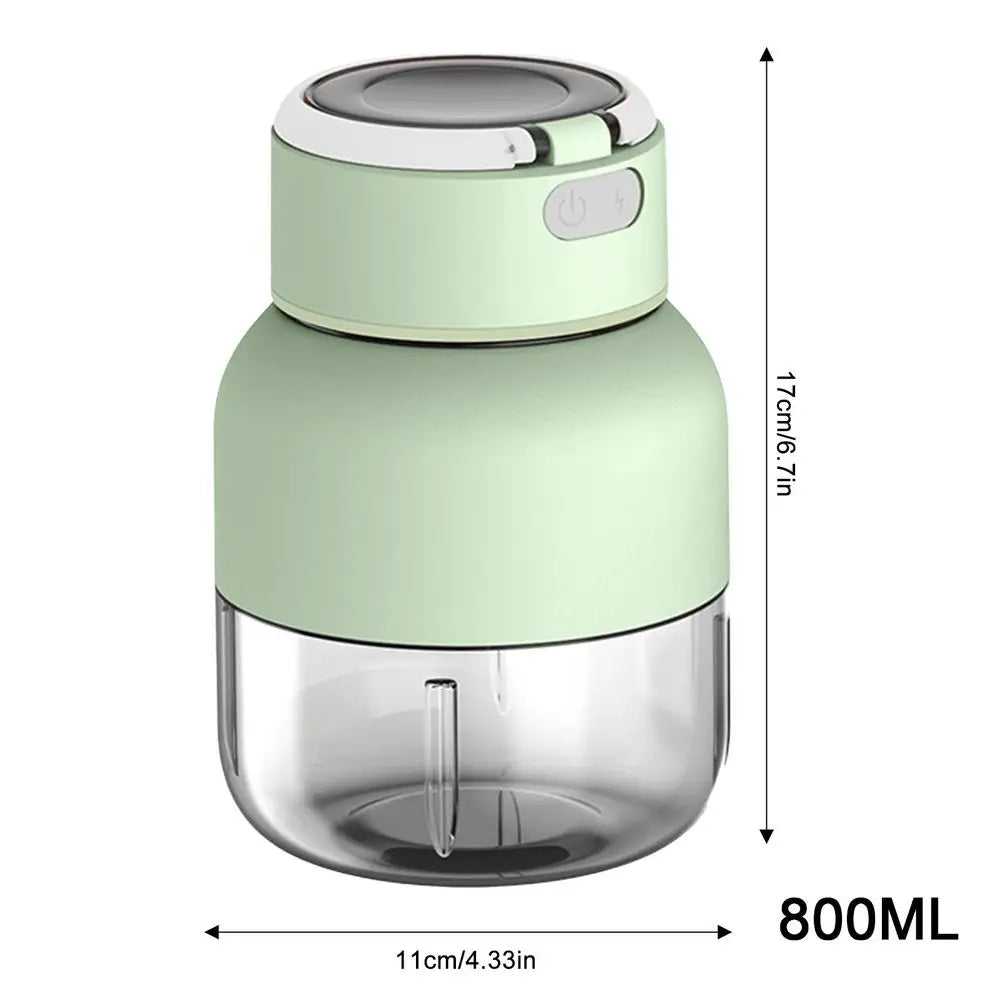 Draagbare Draadloze Sapcentrifuge en Blender voor Smoothies 8