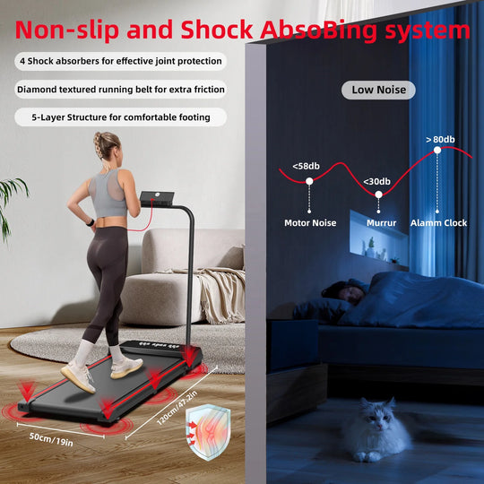 Draagbare Loopband Mini voor Thuisgebruik 4