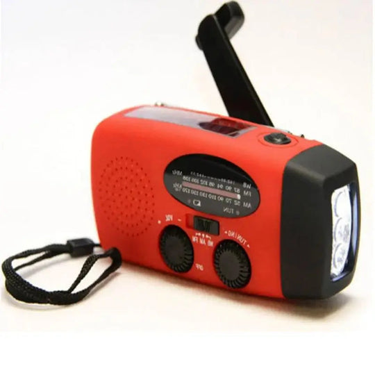 Draagbare Noodradio Opwindbaar met LED Zaklamp en Powerbank - Beste Noodradio voor Noodsituaties 4