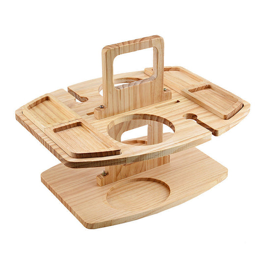 Draagbare Picknick Wijntafel Compact 1
