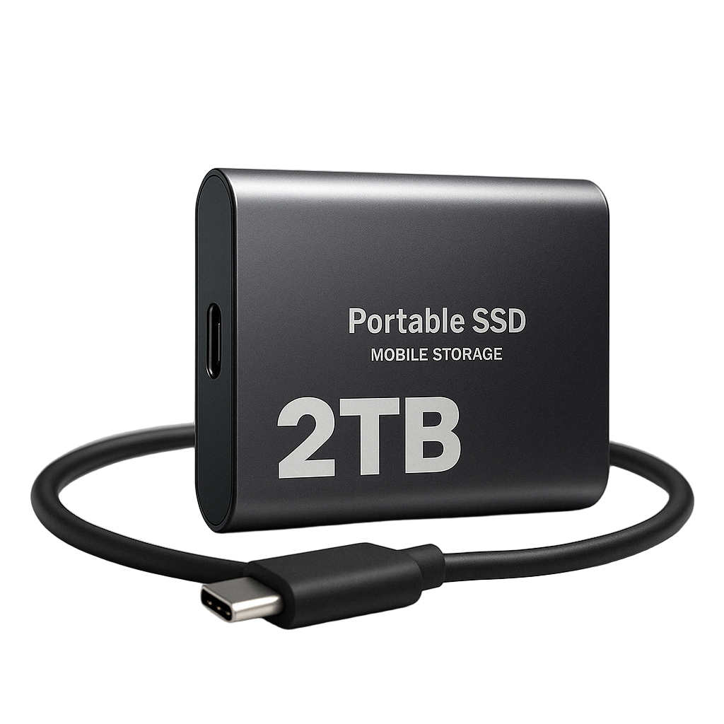 Draagbare SSD Schijf Hoge Snelheid Compact Ontwerp 0