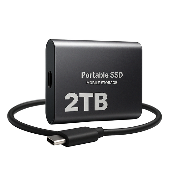 Draagbare SSD Schijf Hoge Snelheid Compact Ontwerp 0