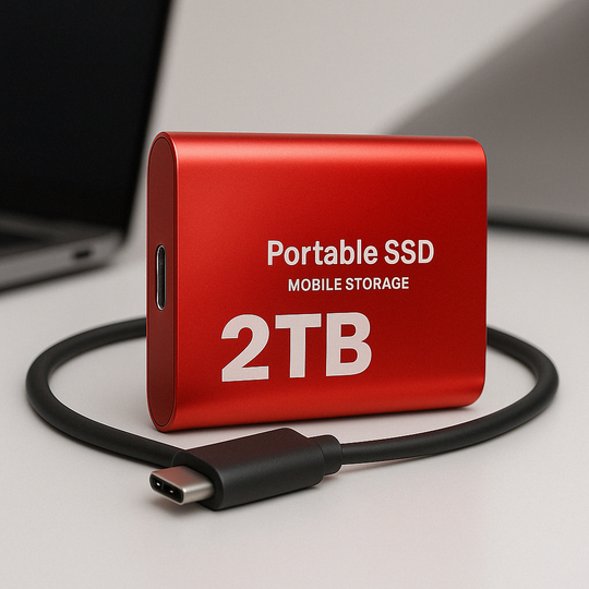 Draagbare SSD Schijf Hoge Snelheid Compact Ontwerp 2