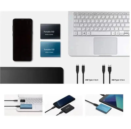 Draagbare SSD Schijf Hoge Snelheid Compact Ontwerp 5