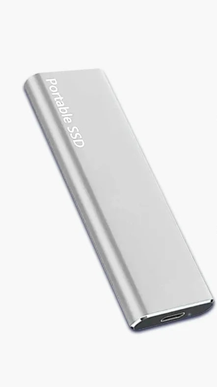 Externe Harde Schijf 2TB Draagbaar Ultradun USB-C 3