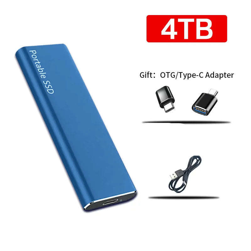 Externe Harde Schijf 4TB USB-C Voor Dataopslag - Ultra-portabel en Duurzaam 7