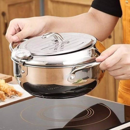 Friteuse Voor Perfect Gefrituurde Maaltijden Met Ingebouwde Thermometer 3