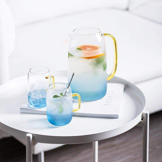 Glazen Karaf Set met Bijpassende Glazen 4