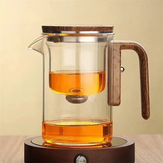 Glazen Theepot met Infuser voor Theeliefhebbers 6