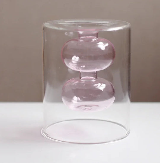 Glazen Vaas Artistiek Scandinavisch Design voor Interieurdecoratie 9