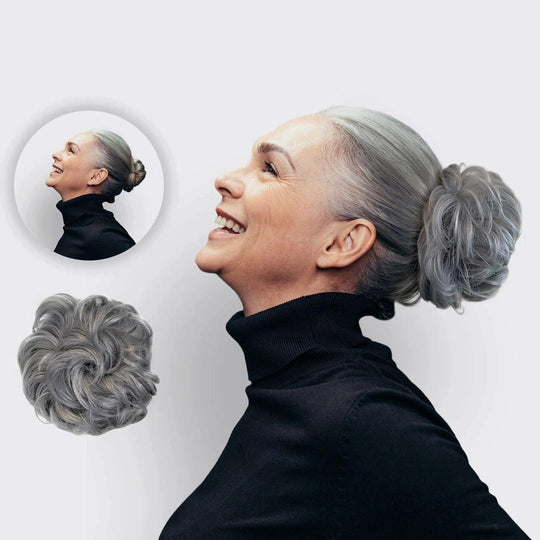 Haarverlenging Scrunchie BunPop Casual Knot 15