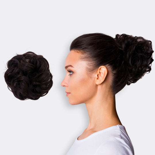 Haarverlenging Scrunchie BunPop Casual Knot 2