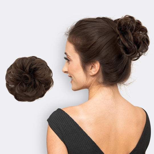 Haarverlenging Scrunchie BunPop Casual Knot 3