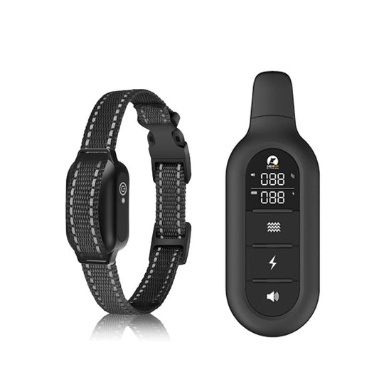 Halsband Hond Trainingshalsband met Geluid en Vibratie voor Honden 1