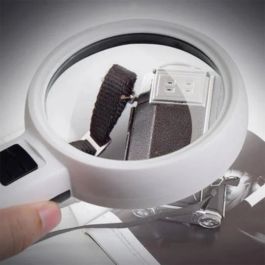 Handloep 30x met LED-verlichting voor Nauwkeurige Inspectie 0