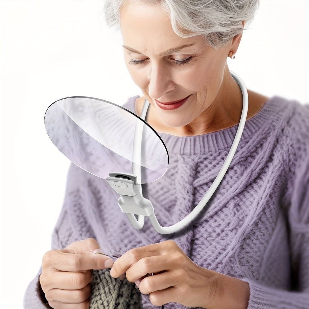 Handsfree Nekvergrootglas voor Senioren en Hobbyisten 8