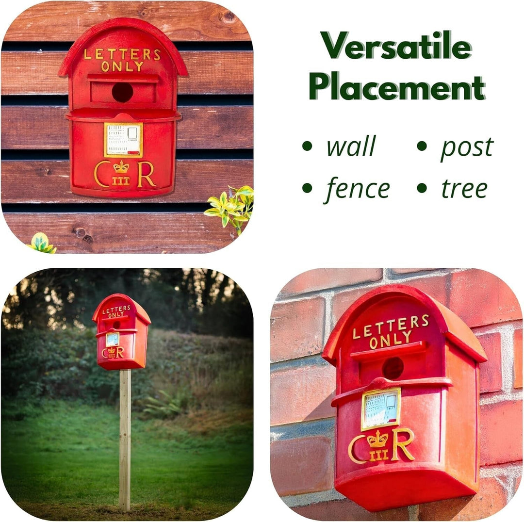 Hangend Vogelhuisje voor Tuin met Decoratieve Vorm 4