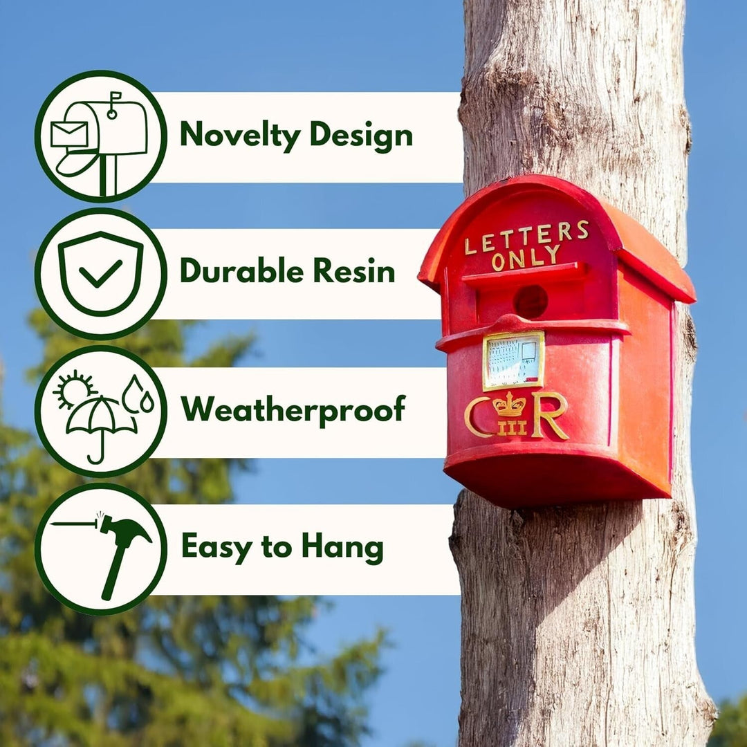 Hangend Vogelhuisje voor Tuin met Decoratieve Vorm 5