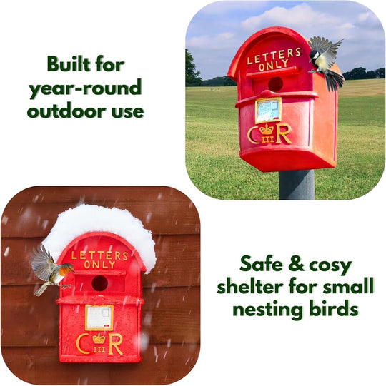 Hangend Vogelhuisje voor Tuin met Decoratieve Vorm 6