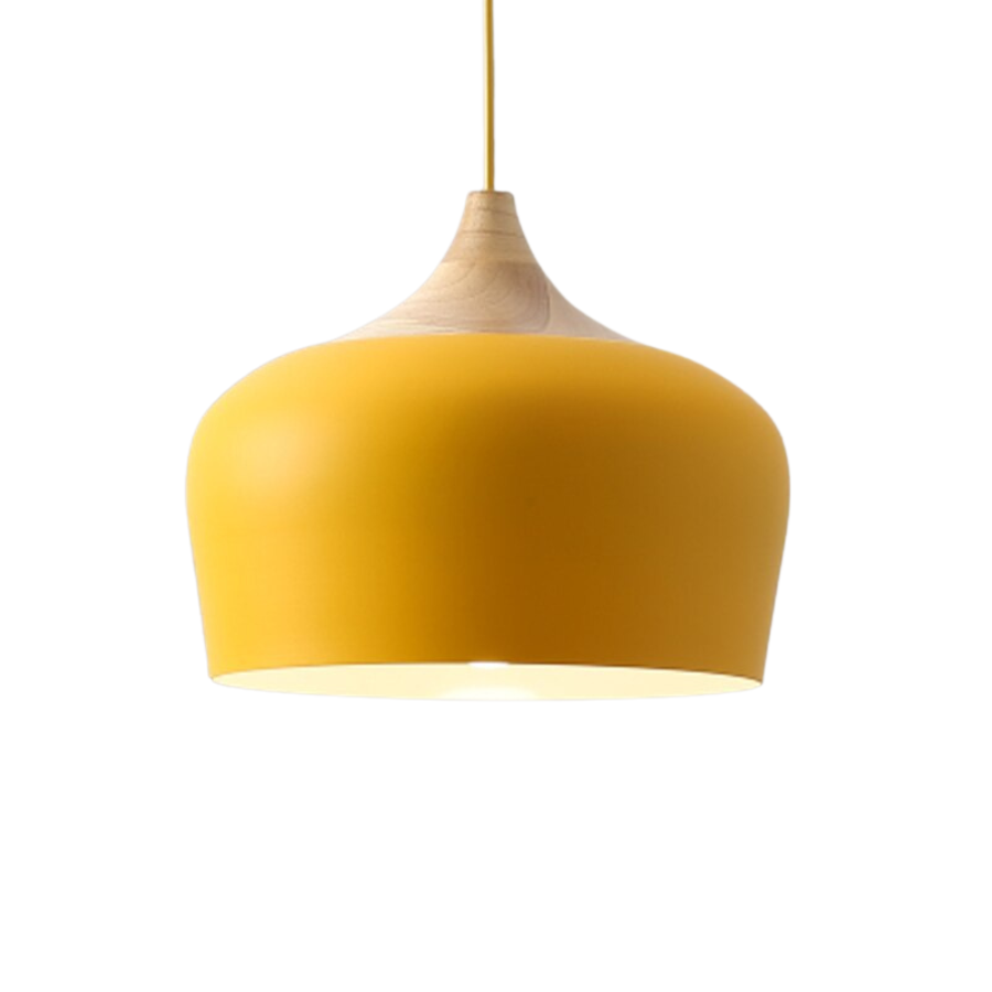 Hanglamp Eettafel Minimalistisch Met Pastel Koepel 11
