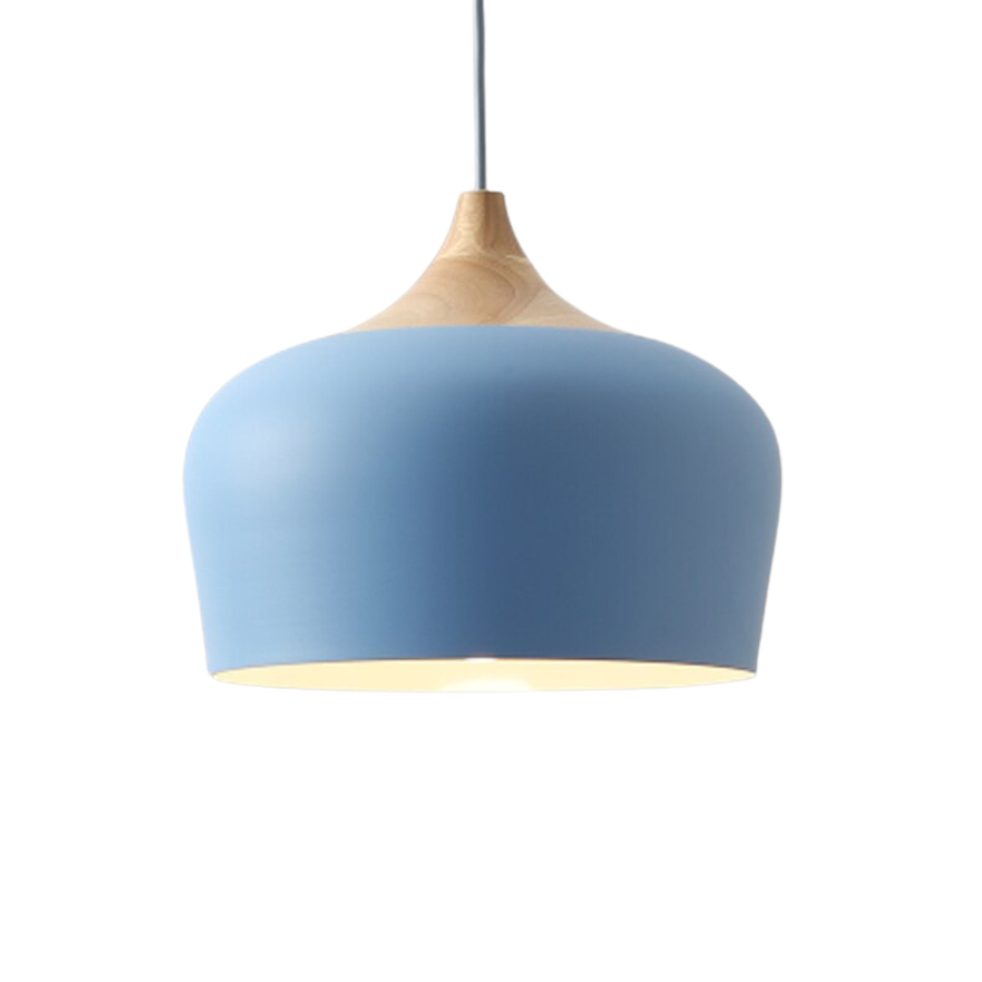 Hanglamp Eettafel Minimalistisch Met Pastel Koepel 13