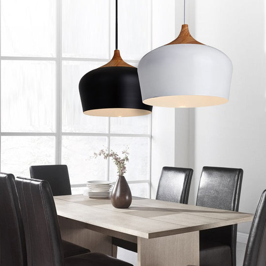 Hanglamp Eettafel Minimalistisch Met Pastel Koepel 7