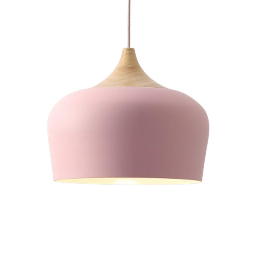Hanglamp Eettafel Minimalistisch Met Pastel Koepel 9